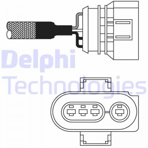 Лямбда-зонд ES10980-12B1 DELPHI