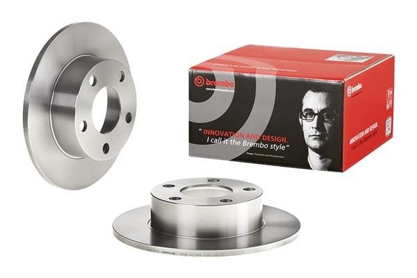 Тормозной диск 08.A108.10 BREMBO
