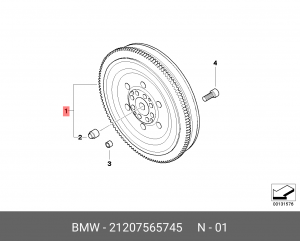 Маховик 21 20 7 565 745 BMW
