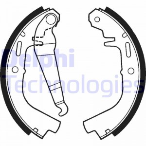 Комплект тормозных колодок LS1231 DELPHI
