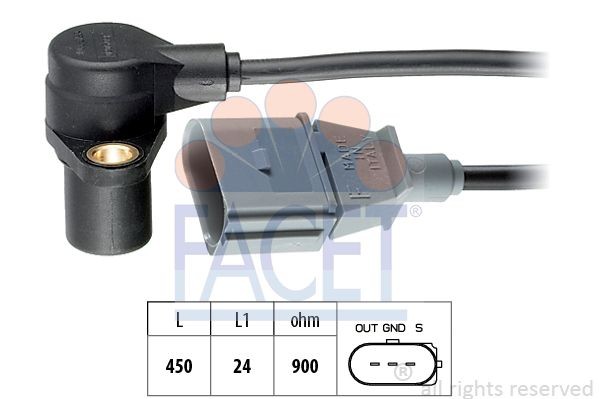 Коммутатор, система зажигания 94006 FACET