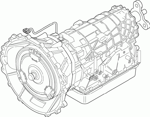Автоматическая коробка передач 1058.000.015 ZF