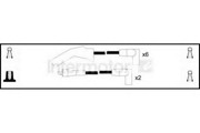 Ккомплект проводов зажигания 83055 STANDARD