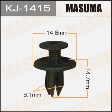 Клипса крепежная KJ1415 MASUMA