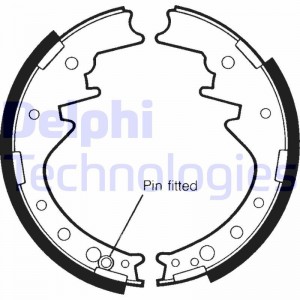 Комплект тормозных колодок LS1335 DELPHI