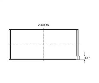 Подшипник 2950RA GLYCO