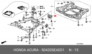 Деталь 50420SEAE01 HONDA