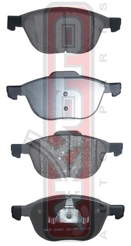 Колодки тормозные дисковые AKD-0365 AKYOTO