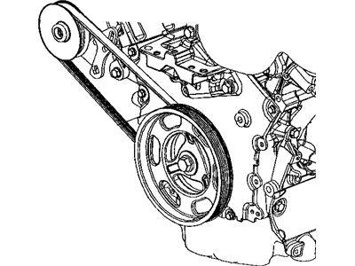 Поликлиновой ремень 4892747AA CHRYSLER