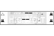 Ккомплект проводов зажигания OEF035 STANDARD