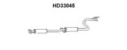 Предглушитель выхлопных газов HD33045 VENEPORTE