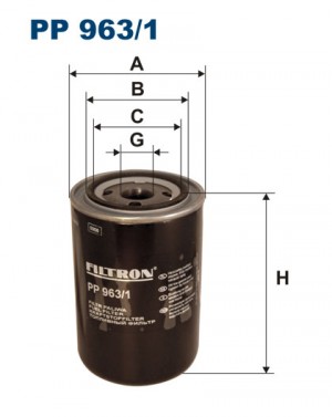 Фильтр топливный PP9631 FILTRON
