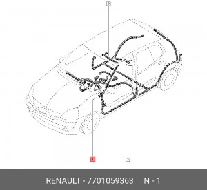 Деталь 7701059363 RENAULT
