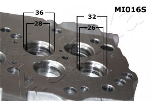 Головка цилиндра MI016S ASHIKA