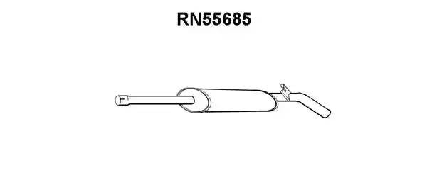 Предглушитель выхлопных газов RN55685 VENEPORTE