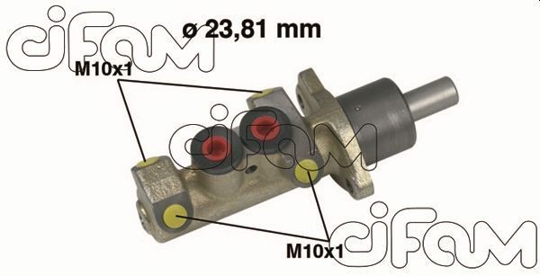 Главный тормозной цилиндр 202-253 CIFAM