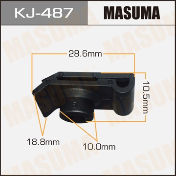 Клипса крепежная KJ487 MASUMA