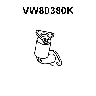 Предварительный катализатор VW80380K VENEPORTE