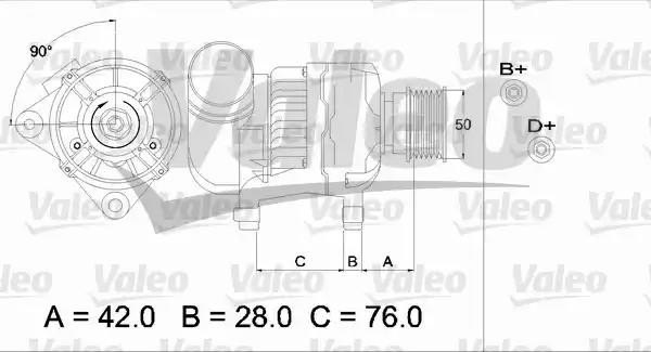 Генератор 437330 VALEO PHC