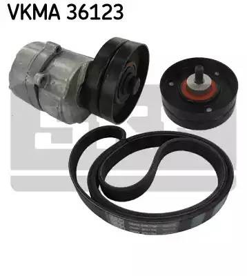 Поликлиновой ременный комплект VKMA36123 SKF