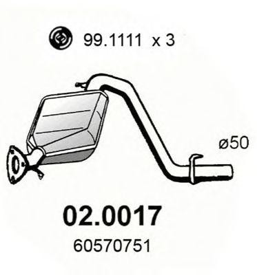 Катализатор 020017 ASSO