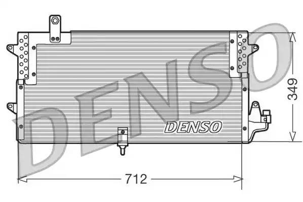 Конденсатор, кондиционер DCN32006 DENSO