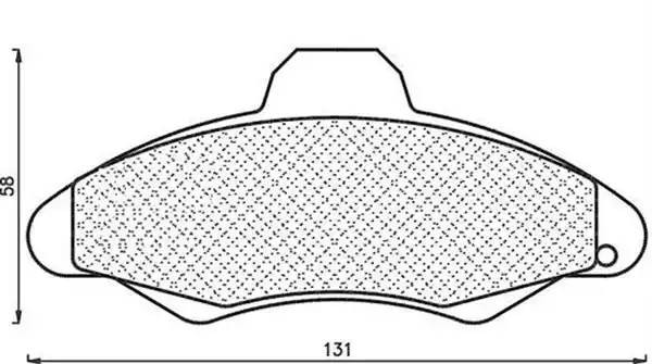 Комплект тормозных колодок, диско 430216171056 MAGNETI MARELLI