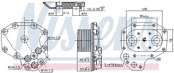 Интеркулер 96961 NISSENS