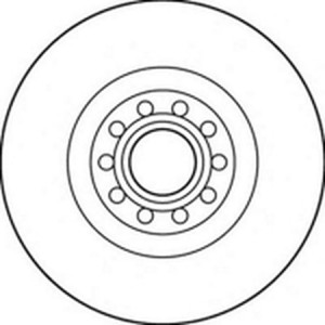 Тормозной диск 562205B BENDIX JURID