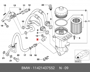 Деталь 11 42 1 437 552 BMW