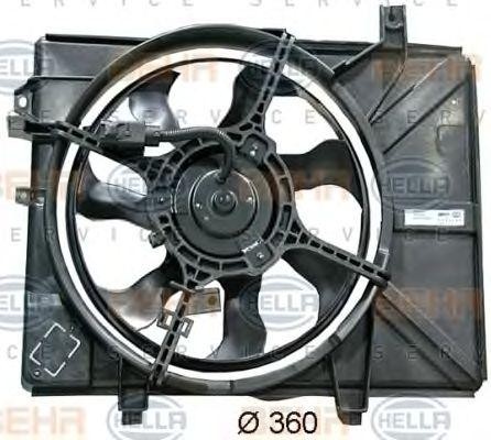 Вентилятор, охлаждение двигателя 8EW 351 034-661 HELLA