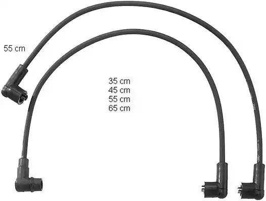 Ккомплект проводов зажигания ZEF770 BERU
