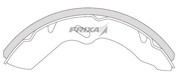Колодки тормозные барабанные FLTH03 FRIXA
