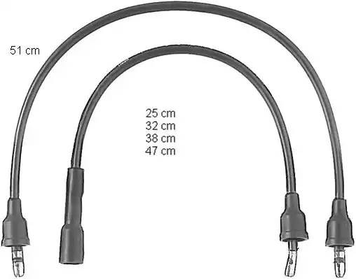Ккомплект проводов зажигания ZEF579 BERU