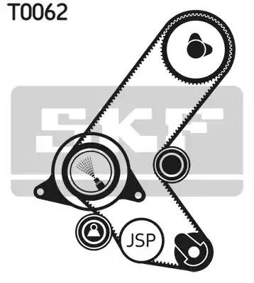 Комплект ремня ГРМ VKMS05208 SKF
