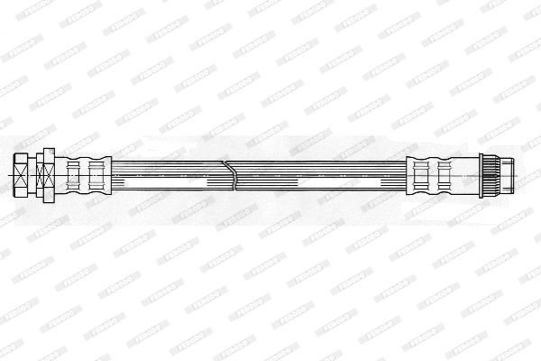 Тормозной шланг FHY2310 FERODO