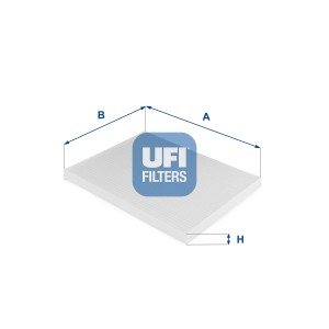 Фильтр, воздух во внутренном пространстве 53.124.00 UFI