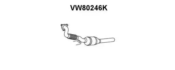 Катализатор VW80246K VENEPORTE