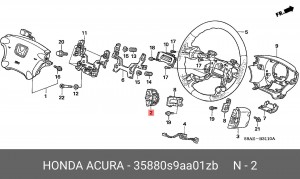 Деталь 35880S9AA01ZB HONDA