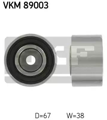 Паразитный / Ведущий ролик, зубчатый ремень VKM89003 SKF