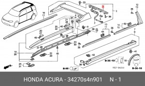 Деталь 34270S4N901 HONDA