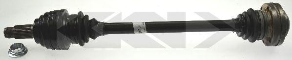 Вал привода колеса в сборе с ШРУСами 304498 LOBRO