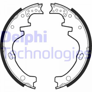 Комплект тормозных колодок LS1366 DELPHI