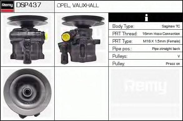 Гидравлический насос, рулевое управление DSP437 DELCO REMY