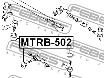 Пыльник рулевого наконечника MTRB-502 FEBEST