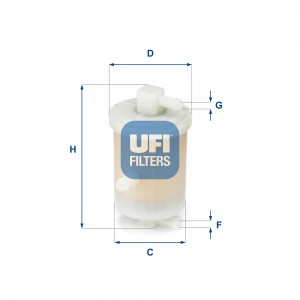 Топливный фильтр 31.017.01 UFI