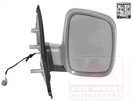 Наружное зеркало 5896818 VAN WEZEL