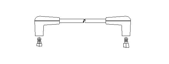 Провод зажигания 35836 BREMI
