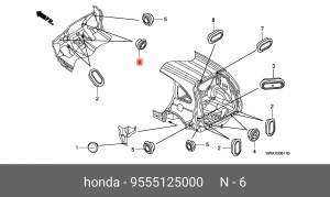 Деталь 9555125000 HONDA