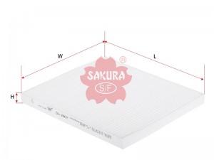 Фильтр салона CA2807 SAKURA
